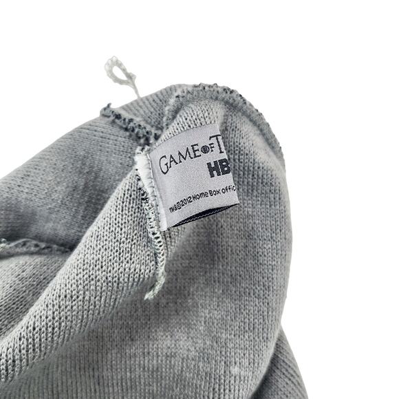 House Stark Game Of Thrones Knit Beanie Gray HBO Merchandise George R. R. Martin - Picture 3 of 4